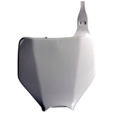 POLISPORT NUMBER PLATE SUZUKI (WHITE) White - Driven Powersports