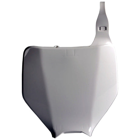 POLISPORT NUMBER PLATE SUZUKI (WHITE) White - Driven Powersports