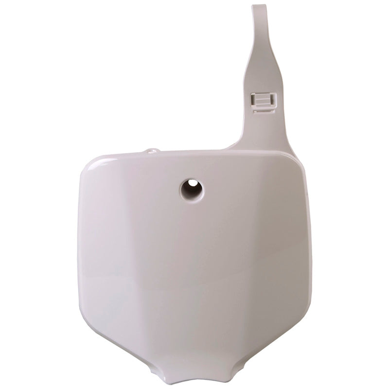 POLISPORT NUMBER PLATE SUZU/KAWA (WHITE) White - Driven Powersports