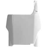 POLISPORT NUMBER PLATE White - Driven Powersports