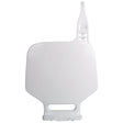 POLISPORT NUMBER PLATE YAMAHA (WHITE) White - Driven Powersports