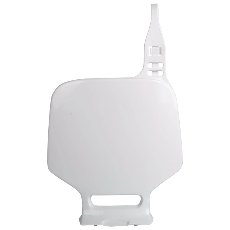 POLISPORT NUMBER PLATE YAMAHA (WHITE) White - Driven Powersports