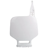 POLISPORT NUMBER PLATE YAMAHA (WHITE) White - Driven Powersports