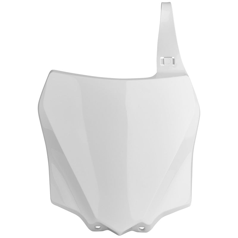 POLISPORT NUMBER PLATE KAWASAKI (WHITE) White - Driven Powersports