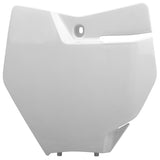 POLISPORT NUMBER PLATE KTM 16-18 (WHITE) White - Driven Powersports