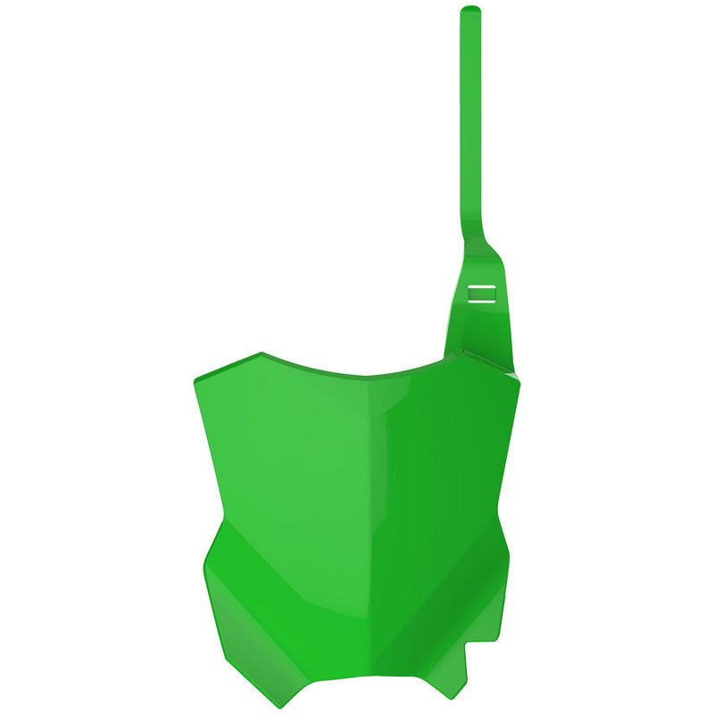 POLISPORT NUMBER PLATE KAWASAKI (GREEN) - Driven Powersports