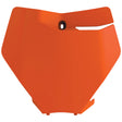 POLISPORT NUMBER PLATE Orange - Driven Powersports