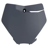 POLISPORT NUMBER PLATE Grey - Driven Powersports