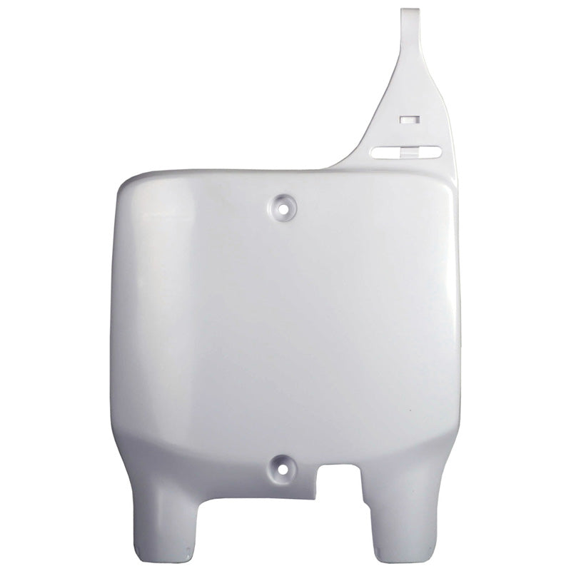 POLISPORT NUMBER PLATE White - Driven Powersports