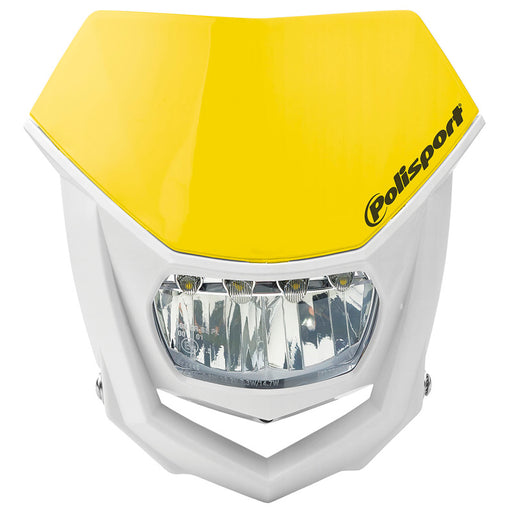 POLISPORT HALO LED HEADLIGHT (YELLOW) Yellow - Driven Powersports