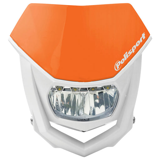 POLISPORT HALO LED HEADLIGHT (ORANGE) Orange - Driven Powersports