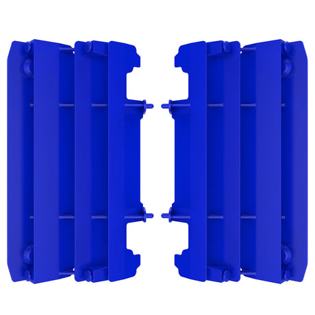 POLISPORT RADIATOR LOUVERS YAMAHA (BLUE) Blue - Driven Powersports