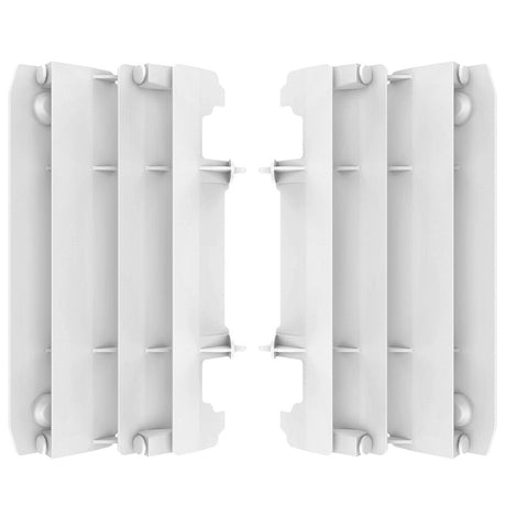 POLISPORT RADIATOR LOUVERS YAMAHA (WHITE) White - Driven Powersports