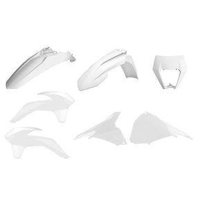 POLISPORT FRONT FENDER KTM (WHITE) - Driven Powersports