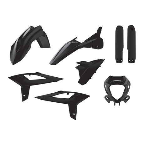 POLISPORT COMPLETE SET BETA MX (BLACK) Black - Driven Powersports