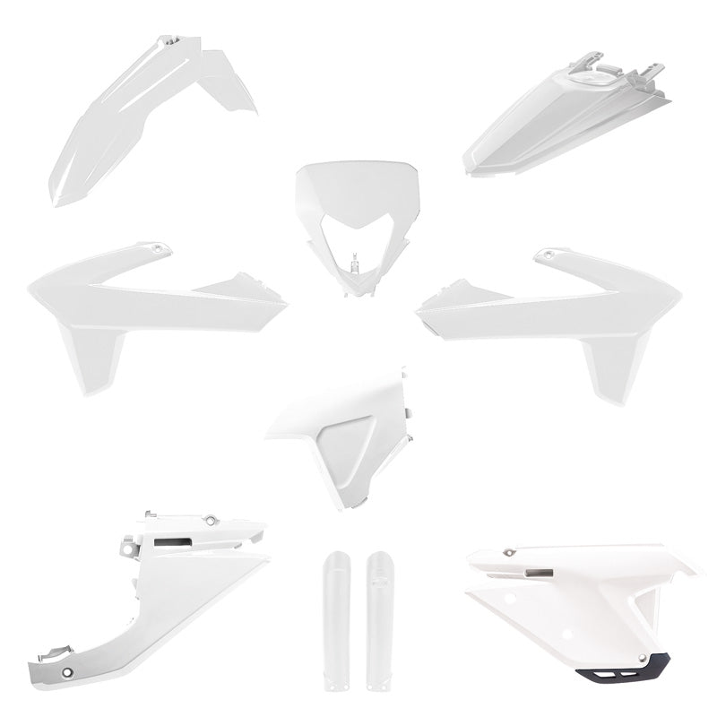 POLISPORT FULL KIT SHERCO (WHITE) - Driven Powersports