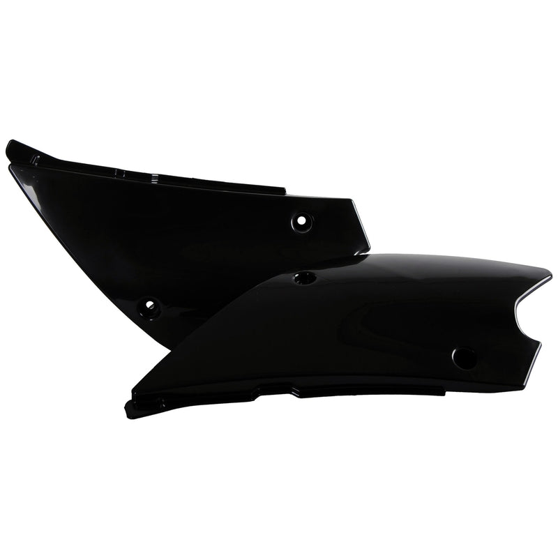 SIDE PANELS SUZUKI (BLACK) For Kawasaki KX85, Suzuki RM100 Black - Driven Powersports