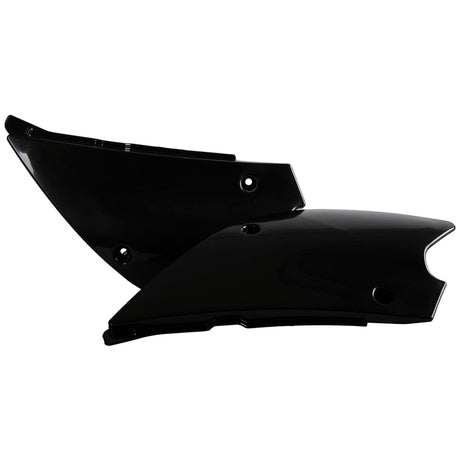 SIDE PANELS SUZUKI (BLACK) For Kawasaki KX85, Suzuki RM100 Black - Driven Powersports