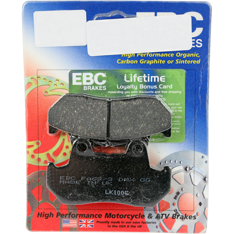 EBC FA69/3 ORGANIC SERIES BRAKE PAD SET EBC Front - Driven Powersports