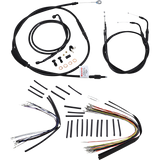BURLY BRAND 07-10 FLST CABLE KIT 14" Front - Driven Powersports