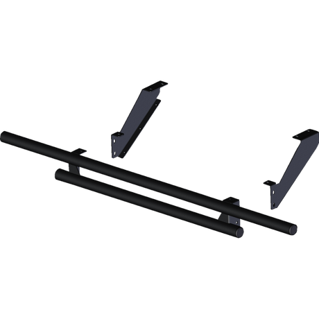 KFI PRODUCTS REAR BUMPER - - CAN-AM COMMANDER Black Front - Driven Powersports