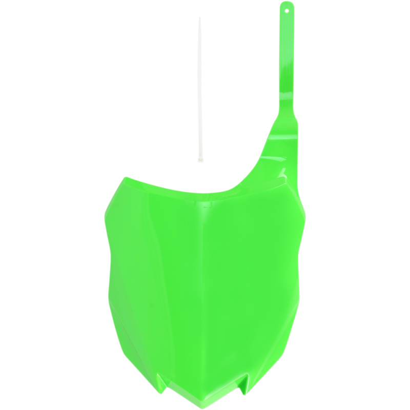 ACERBIS FRONT # PLATE- KX250F/450F:13-13 Green Front - Driven Powersports
