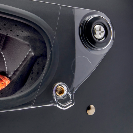 BILTWELL HELMET GRINGO S Flat Black Detail - Driven Powersports