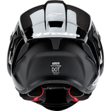 ALPINESTARS S-R10 SOLID HELMET CARB M&G Black Back - Driven Powersports