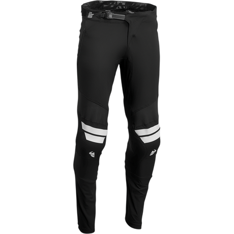 THOR PANT THOR ASSIST Black Front - Driven Powersports