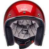 BILTWELL HELMET BONANZA Red Front - Driven Powersports