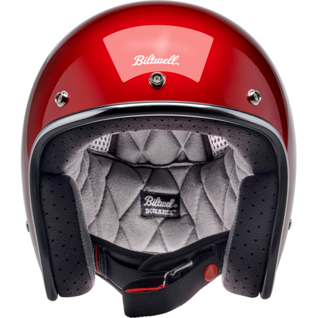BILTWELL HELMET BONANZA Red Front - Driven Powersports