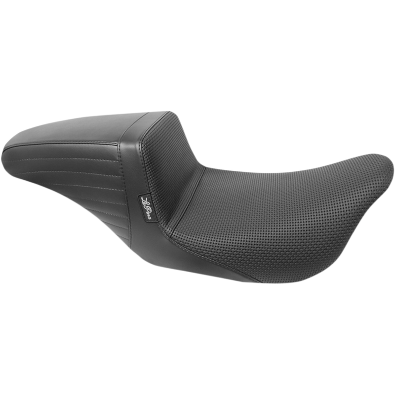 LE PERA SEAT KICKFLIP BWV 08-19 FLHT/FLHR/FLHX/FLTR Black Front - Driven Powersports