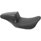 LE PERA SEAT KICKFLIP BWV 08-19 FLHT/FLHR/FLHX/FLTR Black Front - Driven Powersports