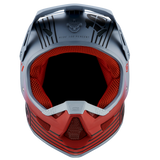 100% STATUS HELMET Caltec Grey Front - Driven Powersports