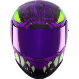 ICON HELMET AIRFORM MIPS MANIK'RR Purple Front - Driven Powersports