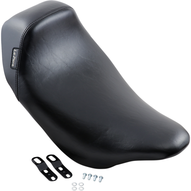 LE PERA 08-19 FLHT BARE BONE SMOOTH SOLO SEAT Front - Driven Powersports
