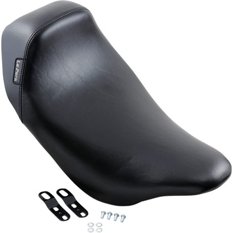 LE PERA 08-19 FLHT BARE BONE SMOOTH SOLO SEAT Front - Driven Powersports