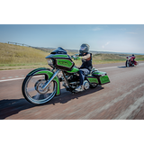KLOCK WERKS FLARE W/S 84-92 FXRP Black Lifestyle - Driven Powersports