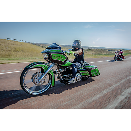 KLOCK WERKS FLARE W/S 84-92 FXRP Black Lifestyle - Driven Powersports