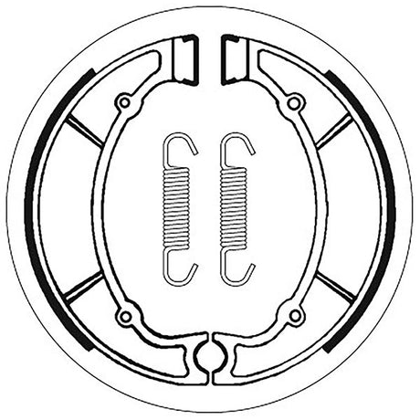 SBS BRAKE SHOES WITH SPRINGS (5192063100) - Driven Powersports