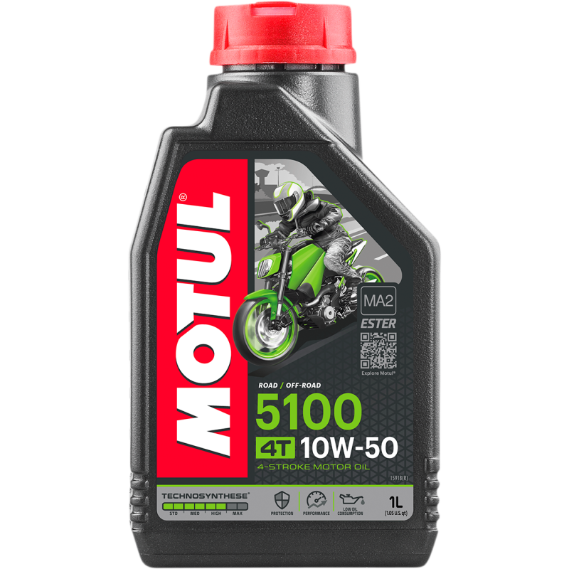 MOTUL (CS/12) 5100 10W50 1 LITRE Front - Driven Powersports