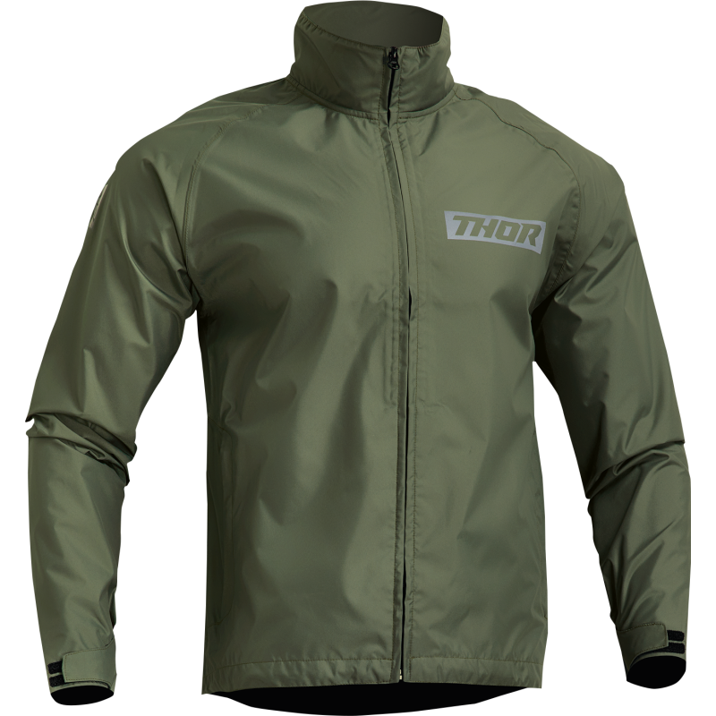 THOR JACKET PACK Army Green Front - Driven Powersports
