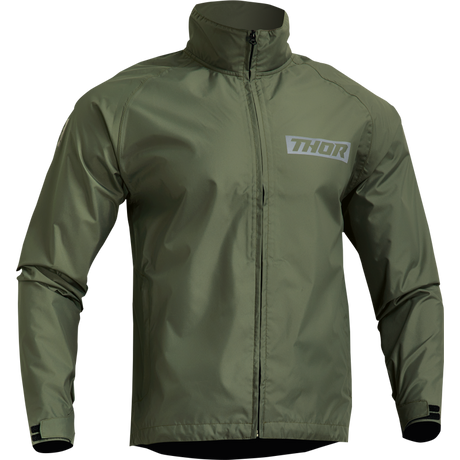 THOR JACKET PACK Army Green Front - Driven Powersports