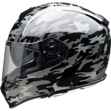 Z1R HLMT WARRANT Camo Black/Gray Left Side - Driven Powersports