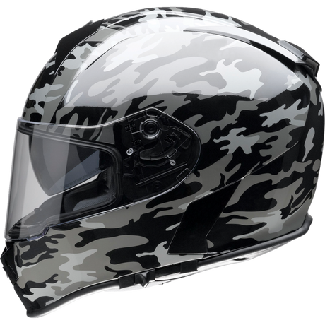 Z1R HLMT WARRANT Camo Black/Gray Left Side - Driven Powersports