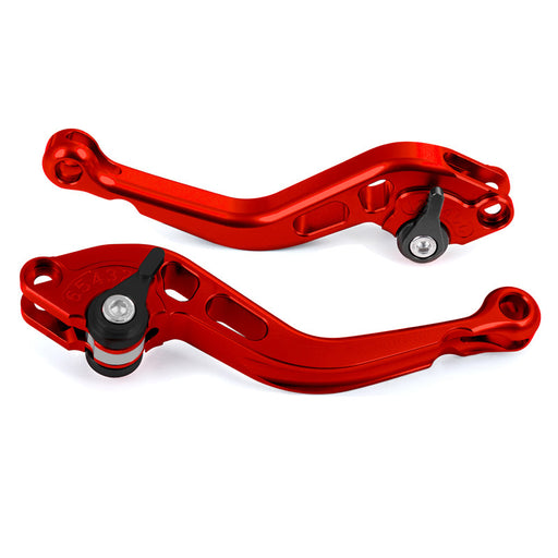 TOXIC SHORT LEVER KIT (RED) Red/Black - Driven Powersports