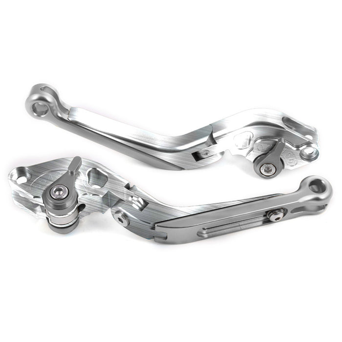TOXIC AJUSTABLE LEVER KIT SILVER Silver - Driven Powersports
