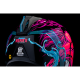 ICON HELMET AIRFORM MIPS MANIK'RR Pink Front - Driven Powersports