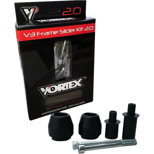VORTEX 11-15 ZX-10R 2.0 FRAME SLIDER KIT Front - Driven Powersports