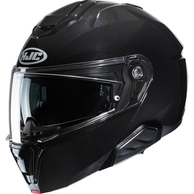 HJC i91 Metal Black Front - Driven Powersports